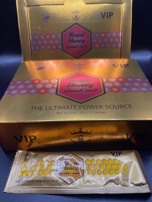 🐝ROYAL HONEY🐝 - CAJA DE 12 UNIDADES - UNA MIEL POTENTE Y TOTALMENTE NATURAL